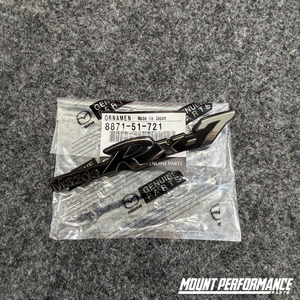 Mazda Parts: GENUINE MAZDA RX7 SA22C SIDE GAURD BADGE