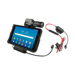 Ram Tablet Mounts: RAMÂ® Locking Power & Data Cradle for Samsung Tab Active2 (RAM-HOL-SAM7PCL2-HARU)