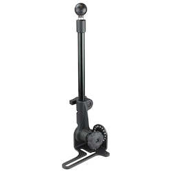 Ram Vehicle Mounts: RAM No-Drillâ¢ RAM POD HDâ¢ Vehicle Base with 12" Aluminum Rod and C Size 1.5" Ball (RAM-316-HD-NABU)