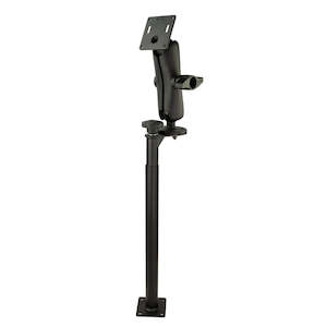 Monitor Mounts: RAM® Tele-Pole™ with 12" & 18" Poles and 75mm VESA Mount (RAM-VP-1218F-D-101-2461U)