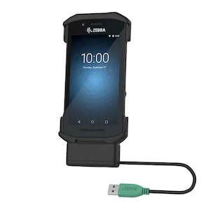 Ram Handheld Pc Holders Mounts: RAM® Form-Fit Powered Dock for Zebra TC21 & TC26 (RAM-HOL-ZE14U)
