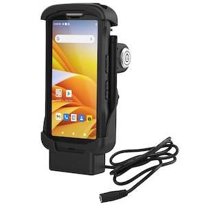 Ram Handheld Pc Holders Mounts: RAM® Key-Locking Form-Fit Powered Dock for Zebra TC53 & TC58 (RAM-HOL-ZE17L-2U)