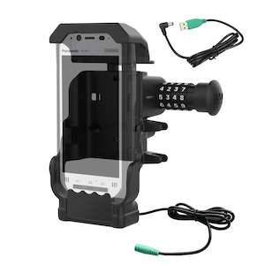 Ram Handheld Pc Holders Mounts: RAM® Powered Combo-Locking Dock for Panasonic Toughbook FZ-N1 & FZ-F1 (RAM-HOL-PAN11PCLU)