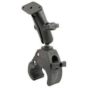 Ram B Size: RAM® Tough-Claw™ Medium Clamp Mount with Diamond Plate (RAM-B-404-238U)