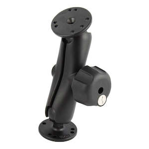 RAM® Double Ball Mount with Key Lock Knob - C Size Medium (RAM-101U-L)
