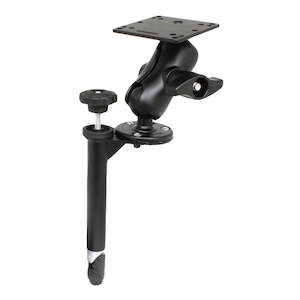 Ram D Size: RAM® 8" Upper Pole with Double Ball Mount and 100x100mm VESA Plate (RAM-VBD-SW1-AES1)