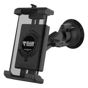 Ram Phone Mounts: RAM® Quick-Grip™ Pro XL Phone Mount with Twist-Lock™ Suction Cup (RAM-B-166-PD7U)