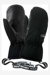 Snow: OUYKI: MORI MITT (WOMENS) - BLACK
