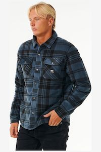 Sweatshirts Jackets: TOFINO POLAR FLEECE JACKET - DARK NAVY