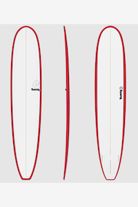 Longboards: TORQ TET 9'6" LONGBOARD - RED / PINLINE