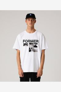 UNFOLDING T-SHIRT - WHITE