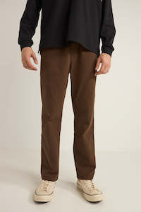 RHYTHM BRUSHED JAM PANT - BROWN