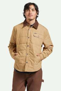 BRIXTON CASS JACKET - TIGER'S EYE