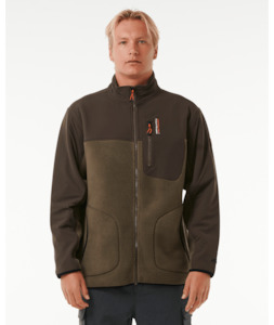 RIP CURL ANTI SERIES SEARCH ZIP CREW - ROCK
