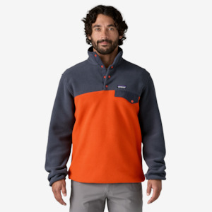 LIGHTWEIGHT SYNCH SNAP-T PULLOVER - POLLINATOR ORANGE