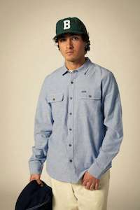BRIXTON BIG B MP CAP - DEEP FOREST FLANNEL