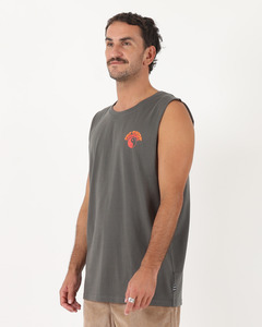 T&C HENDRIX MUSCLE - VINTAGE CHARCOAL