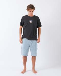 T&C THRIFT DENIM SHORT - BLEACHED BLUE