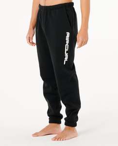 RIP CURL DOSED UP TRACKPANT - SOLID BLACK