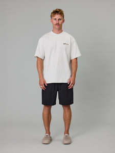 JUST ANOTHER FISHERMAN CREWMAN SHORTS 2.0 - STEEL GREY
