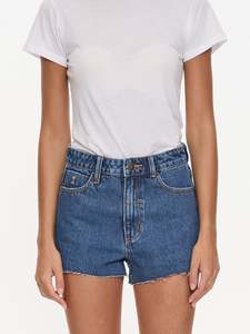 THRILLS SADIE HIGH RISE MICRO SHORT - DEEP VINTAGE BLUE