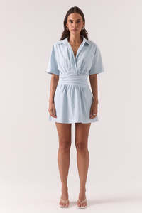 SOVERE ATLAS MINI DRESS - VISTA BLUE