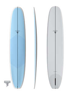 SKINDOG OG DOUBLE SCOOP - THUNDERBOLT SILVER - 9'4" in BLUE GREY