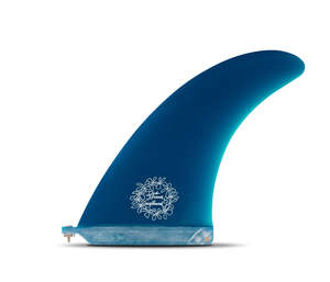 Single: FUTURES BREWER FIBREGLASS LONG BOARD FIN - 7.5"