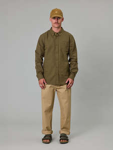 Pants: JUST ANOTHER FISHERMAN CHARTER PANTS - LIGHT TAN