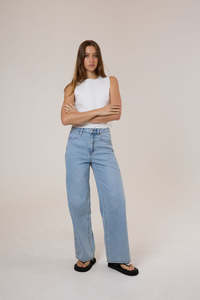 W Pants: THRILLS ASHTON JEAN - DUSK