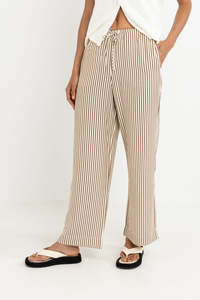RHYTHM COVE DRAWSTRING PANT - NATURAL