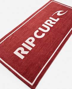 Womens Accessories: RIP CURL MBRAND LOGO TOWEL - APPLE BUTTER