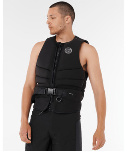 Wetsuits: RIP CURL E-BOMB BUOY VEST - BLACK