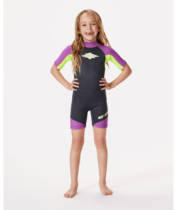 RIP CURL GROMS OMEGA BACK ZIP SPRING - PURPLE