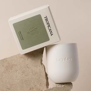 Essentials: LAYDAY TROPICANA CANDLE - LIME/COCONUT