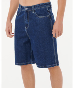 Shorts: MEDINA SCRIPT WALKSHORT - TRUE INDIGO