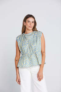 THING THING BELLE TIE TOP - SKY GARDEN