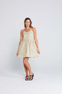 THING THING ZIN DRESS - WHIMSICAL FLORA
