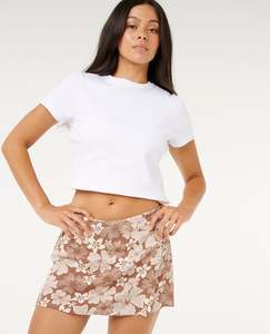 RIP CURL ALOHA STATE SKORT - BROWN