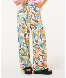 RIP CURL SUNSET LUAU BEACH PANT - CREAM