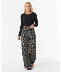 W Pants: RIP CURL PACIFIC RIDER DITSY PANT - MULTI