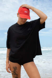 Womens Accessories: SALT GYPSY DAD CAP - RED