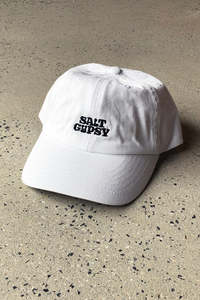 Womens Accessories: SALT GYPSY DAD CAP - WHITE