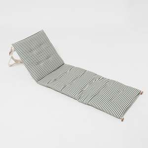 SUNNYLIFE RECLINING BEACH CHAIR THE VACAY OLIVE