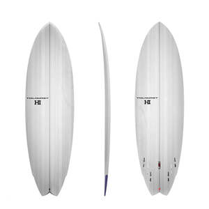 Fish: TOLHURST X HARLEY INGLEBY HIBT 3+3 - THUNDERBOLT RED - 6'6" in WHITE
