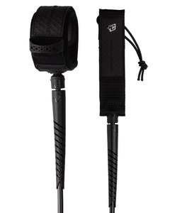 Leashes: RELIANCE REEF 6FT LEASH - BLACK BLACK