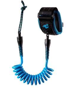 CREATURES RELIANCE WRIST COIL LEASH - CYAN BLACK