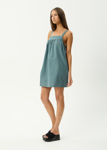 AFENDS VOYAGER MINI DRESS - DEEP OLIVE VOYAGER