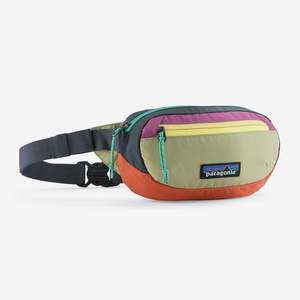 PATAGONIA TERRAVIA MINI HIP PACK - PATCHWORK: GUMTREE GREEN