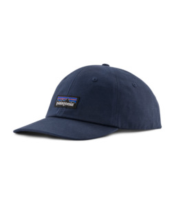 Mens: PATAGONIA P-6 LABEL TRAD CAP - NEW NAVY